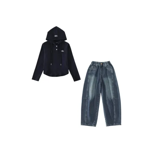 Marcolor Военный стиль Нож с флисовой подкладкой Брюки Школьный возраст Джинсы