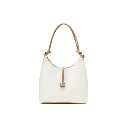 DAPHNE ПУ (полиуретан) Ведрообразная сумка Сумка через плечо Женская Экрю