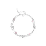 Звезды Браслет-Розовый