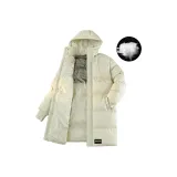 Бежевый, черный, золотой, хлопковый пуховик