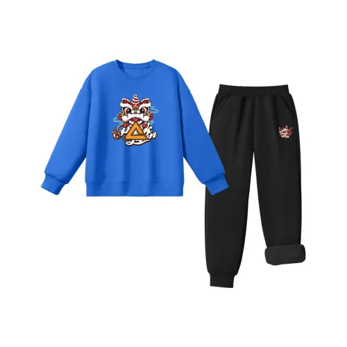 PEAK Цветной синий PK Танец льва Черный PK Красный Танец льва K KIDS Повседневная спортивная одежда