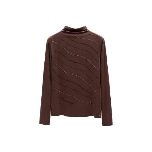 SIBAISHE Кофе Женские T-рубашки