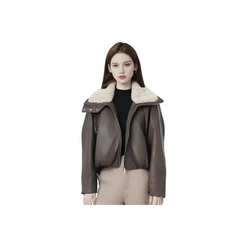 MH Женские кожаные куртки