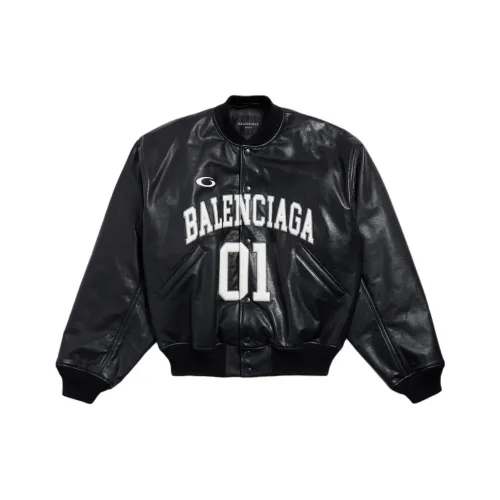 Balenciaga Хлопковый пуховик свободного кроя для мужчин