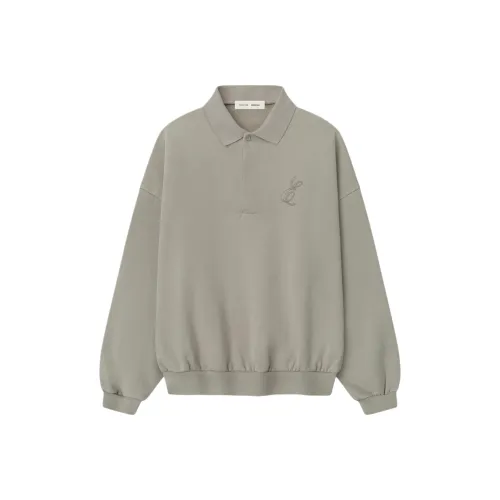 Fear of God ESSENTIALS Fw25 Holiday 2025 Классический Polo Свитшот Мужской
