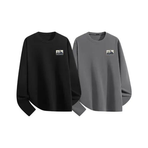 FAIRWHALE Длинный рукав Т-рубашка Унисекс