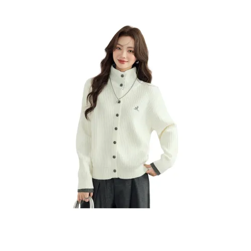 MENGXIAOQI Белый Женский Трикотаж