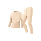 Абрикос (Good Luck Every Year Логотип на груди) + Абрикос (Однотонный)