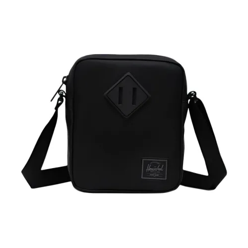 Herschel Переработанный материал Сумки через плечо Стандартный Унисекс Черный