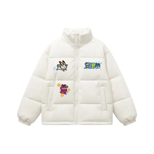 MIANGOU Экрю Унисекс Пуховики