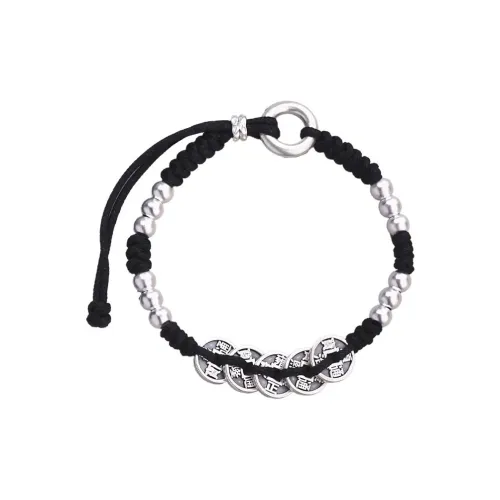 HAZYOU Браслеты с шнурками из смолы Мужской