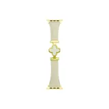 Бежевый, абрикос, золотистый оттенок, пряжка, белый узор