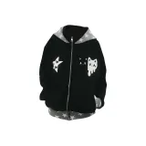 Черный с флисовой подкладкой