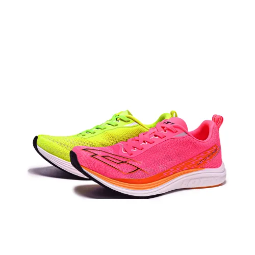 Lotto Детские беговые кроссовки Розово-красный Неоново-желтый Несовпадающие Унисекс