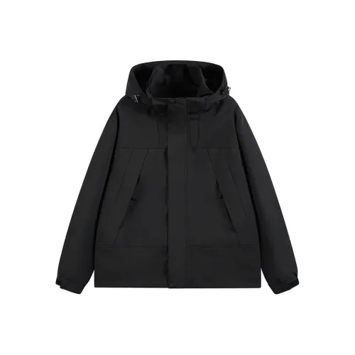 NINEDAO Водонепроницаемый Водонепроницаемый Устойчивый к истиранию Ветрозащитный Ветровка Унисекс