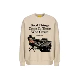 Хаки Свитшот с круглым вырезом