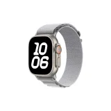 Серебристый серый - серебряная застежка [только ремешок]