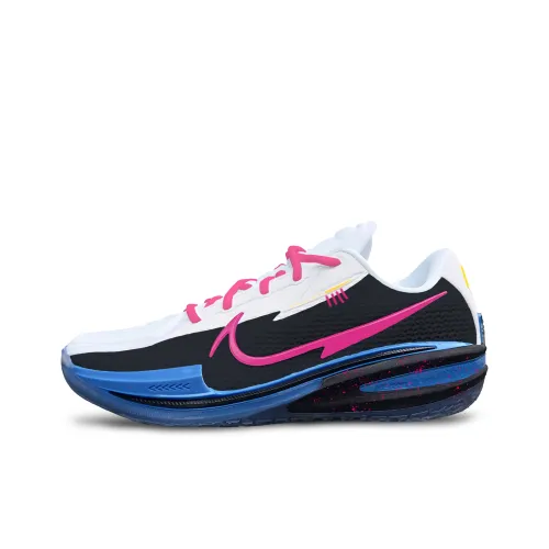 Nike Air Zoom GT Cut Neon Rebound Grip Low Top Баскетбольные кроссовки Unisex Black Pink