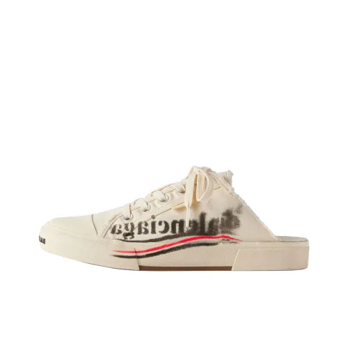 Balenciaga Paris Домашние тапочки Женские Бежевые