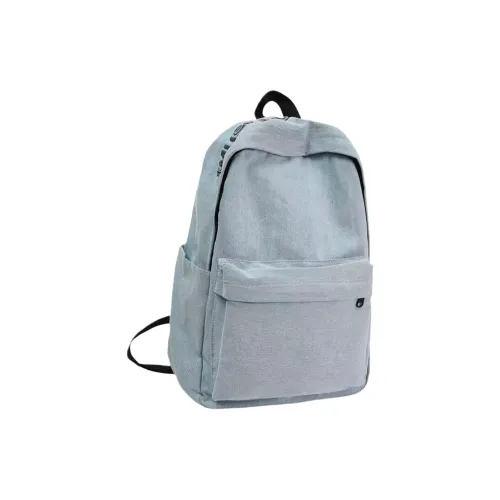 CAREELL Denim Backpack Large Unisex Blue Dark Blue CAREELL Деним Рюкзак Большой Унисекс Синий Темно-синий