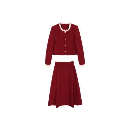 FAVMARTHA Женские Комплекты с Юбкой