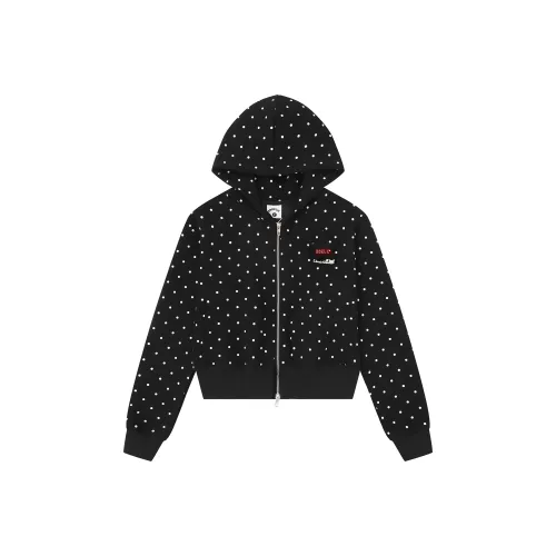 HOKLV Черный Женский Свитшот