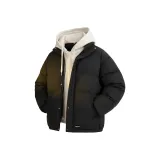 Черный абрикос [Имитация двухслойности, хлопковая куртка]