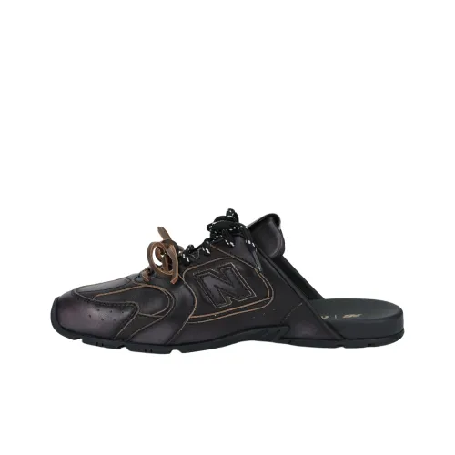 New Balance x MIU MIU NB 530 SL Домашние тапочки Женские Черные