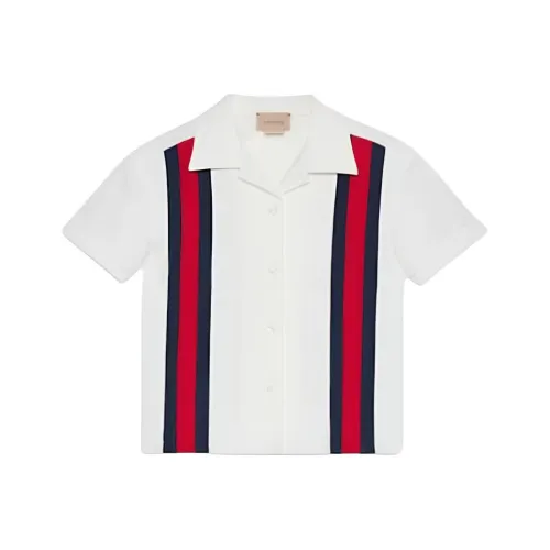 GUCCI Поло SS24 Белый Детский