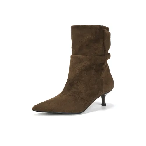LANMOU Ботильоны Коричневый Женские