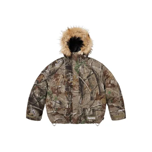 Supreme Fw25 WEEK12 2-в-1 Gore TEX Parka + Двусторонняя куртка 700 Fill Unisex