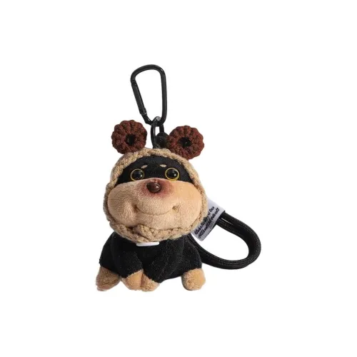 XITANG Милый Озорной Милый Причудливый FLUFFY Лицо С наполнителем Щенок Плюшевый Подвеска 15 см Длина тела