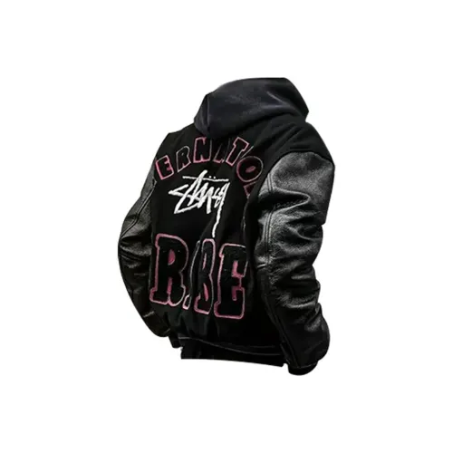 PISYPOX Черный [Плотный Утепленный A222] Унисекс Бейсбольные Джерси