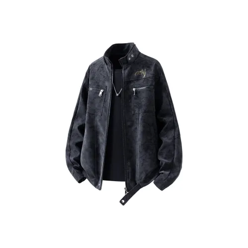 SRKJ Унисекс Кожаные куртки