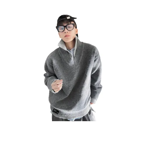 DEMAVIE Серый Унисекс Трикотаж