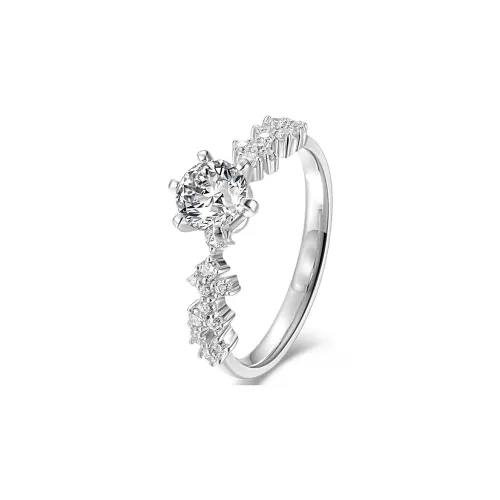 WUYIFEI Посеребренные Кольца Женские