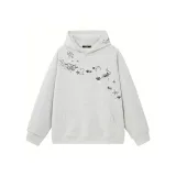 Бело-серый с флисовой подкладкой