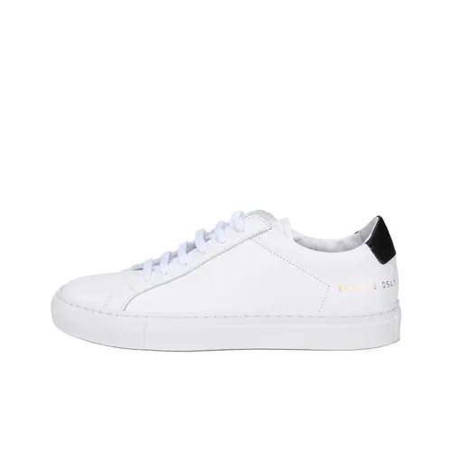 COMMON PROJECTS Низкие кроссовки для скейтбординга Женские Белые Черные