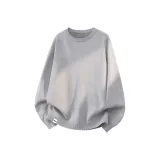 [Однополосный флис] Светло-серый (Tn45 Американский TangLion Правая сторона Нижние B Логотип)