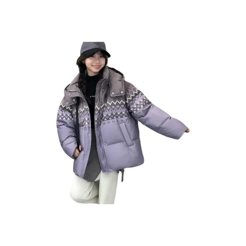 MUMUWU Фиолетовый KIDS Утеплённые куртки