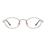 Рамка цвета "черепаховый розовое золото"