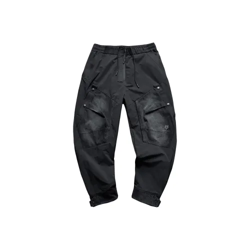 YIMAI Мужские карго-брюки черного цвета