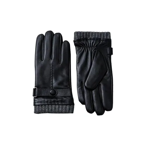 LUOMENG Овчина Перчатки Мужские