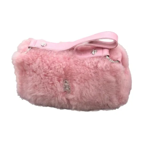 Chrome Hearts Розовый FLUFFY Сумка Женская Розовая