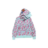 Розовый [Двойная кепка с вышивкой акулы]