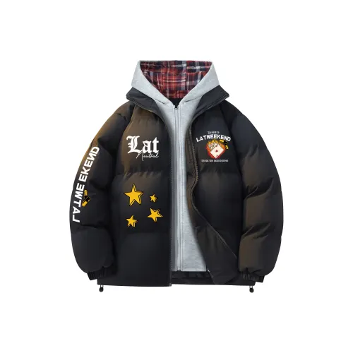 LA'T.WEEKEND Хлопковый пуховик унисекс