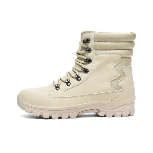 QINBU На открытом воздухе Дикий Тренировки HIKING BOOTS Носки Crew Martin Boot Высокий Топ Унисекс