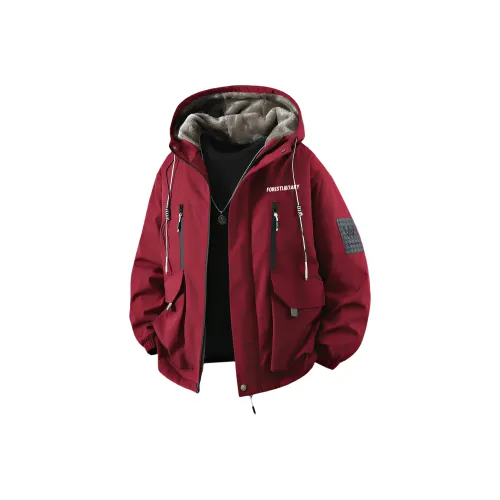 FOREST LIBRARY Хлопковый пуховик унисекс