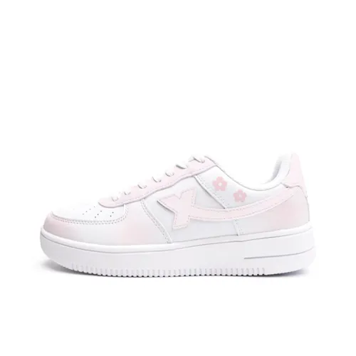 XTEP Air Force One Износостойкие и Легкие Низкие Кроссовки для Скейтбординга Женские