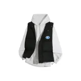 Черный-Белый медведь, значок, фотиния, серый тонкий свитшот